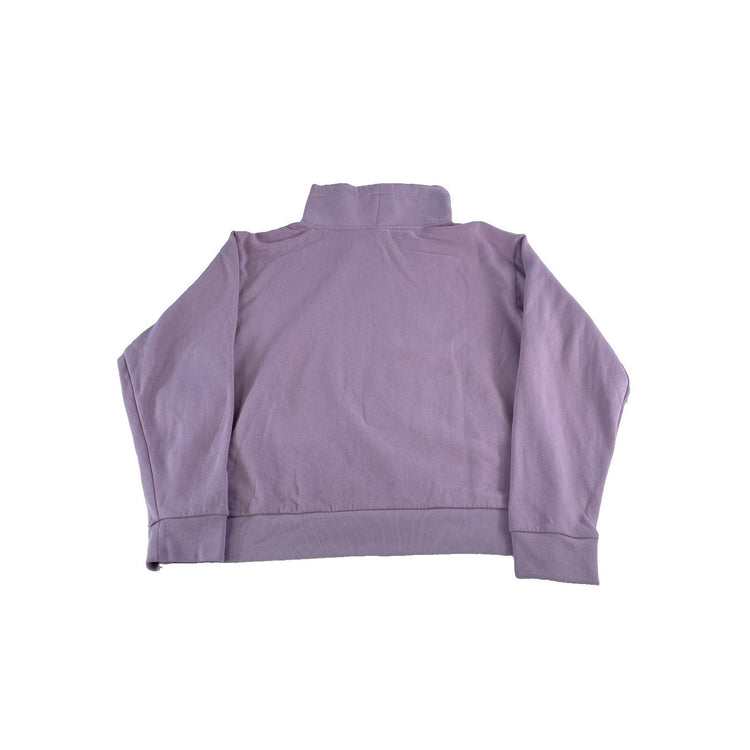 Womens Victoria's Secret PINK Mauve Purple Funnel Neck Sweatshirt Size M