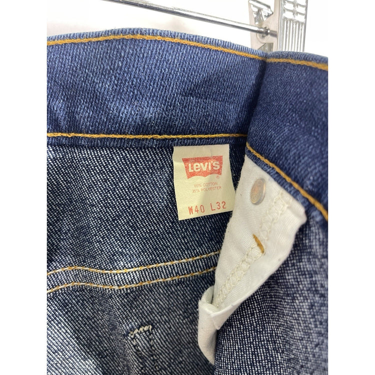 Men’s Levi's Strauss & Co. 517 Bootcut Dark Wash Blue Workwear Jeans 40x32