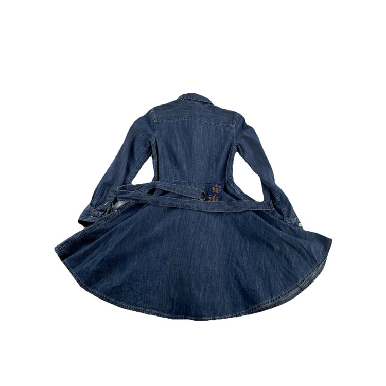 Kids Polo Ralph Lauren Size 7 Denim Shirt Dress