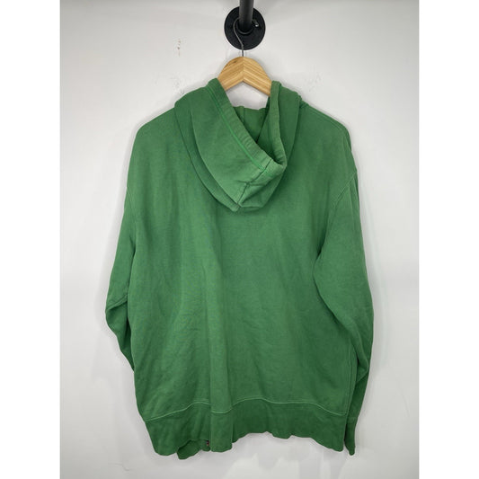 Mens Vintage Polo Jeans Company Large Green Hoodie