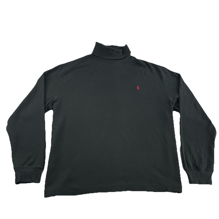 Mens Polo Ralph Lauren Size XL Black Turtleneck