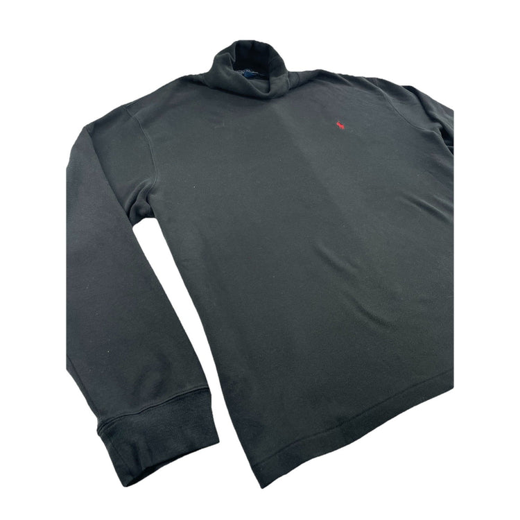 Mens Polo Ralph Lauren Size XL Black Turtleneck