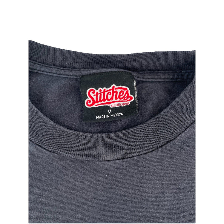 Men Vintage 2005 Houston Astros MLB | Stitches Athletic Gear Black T-Shirt SizeM