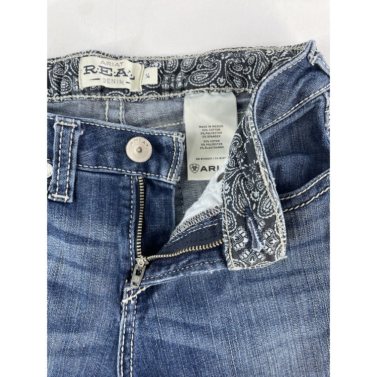 Womens Ariat Blue Denim Jeans Size 14