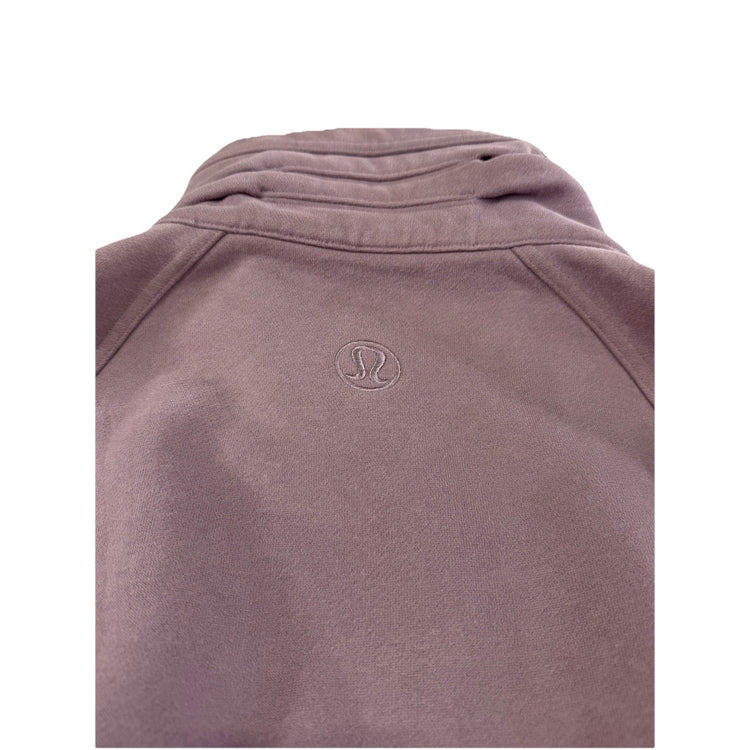 Lululemon Purple Scuba Oversized Funnel Neck Full Zip Jacket Size 6
