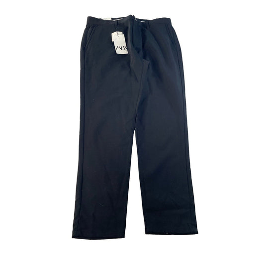 Men's ZARA The Driver Pant Black Comfort Slim Fit Size XL