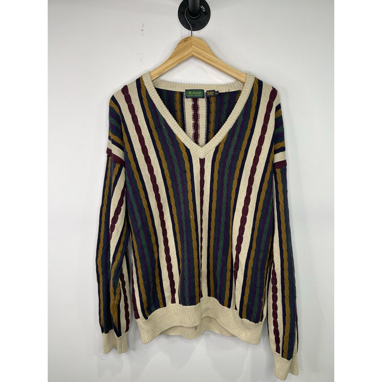 Vintage Mens Byford London Pullover Cosby Sweater Sz XL