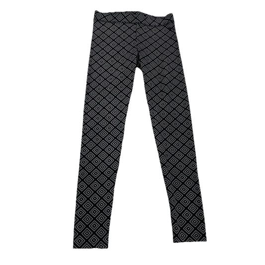 Womens Victoria’s Secret PINK Black Diamond Print Leggings Size Small