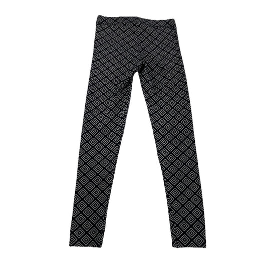Womens Victoria’s Secret PINK Black Diamond Print Leggings Size Small