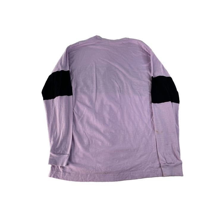 Women's Victoria's Secret PINK Color-Block Long Sleeve T-Shirt, Size S