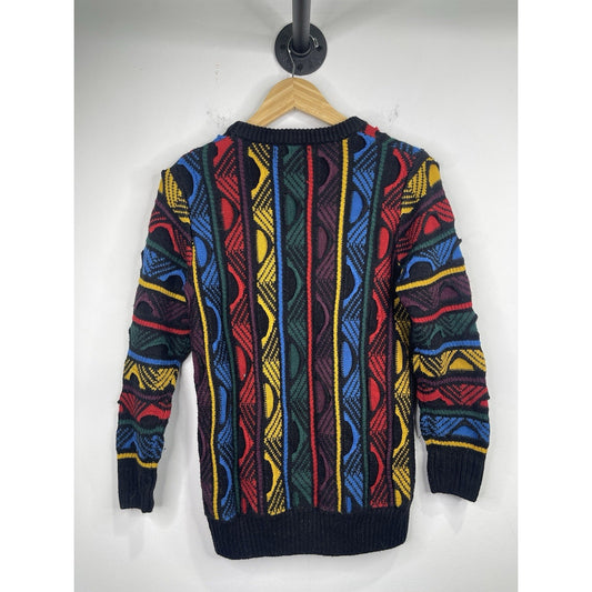 The Slope Kid Girls Pullover Long Sleeve Crewneck Sweater Multi Striped M 10-12