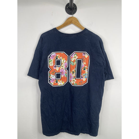 Men’s Stussy T-Shirt Double Sided Skateboard Surf S/S Floral Sz XL