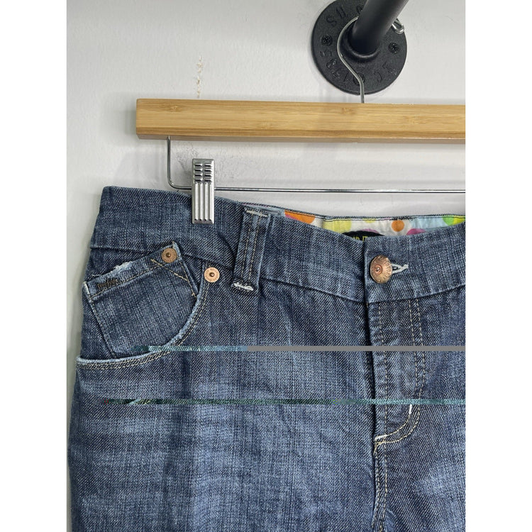 Women’s Y2K VTG Wear It Loud Freestyle Revolutionary Denim Straight Jeans Sz 16s