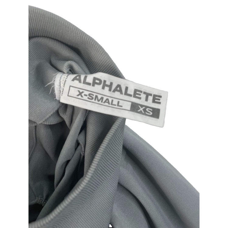 Women's Alphalete Scrunch Back Leggings Grey Size XS