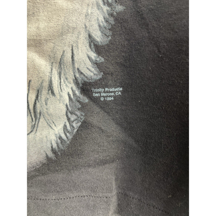 Vintage 1994 Cat Full Front Hit T-shirt Size L