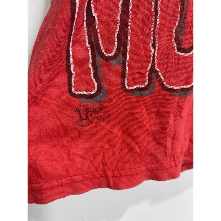 Men’s Vintage Joe Montana Kansas City Chiefs Caricature 90’s T Shirt Sz L