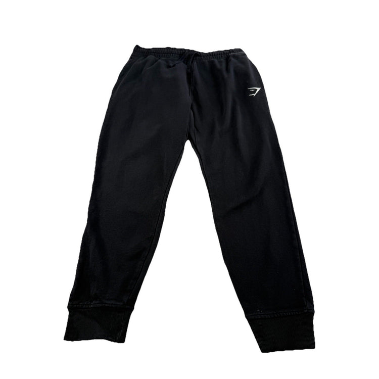 Mens Gymshark Black Joggers Size M
