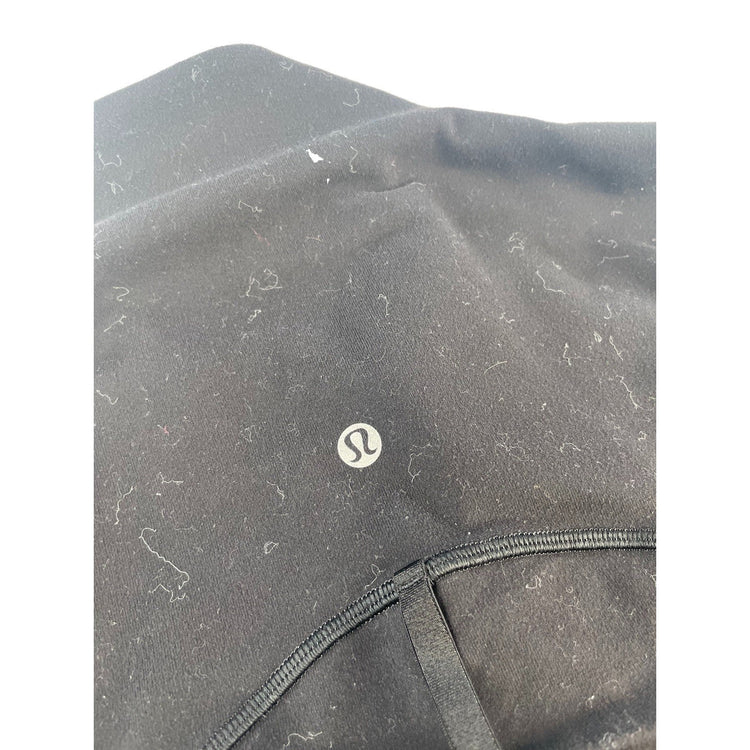 Womens Lululemon Black Solid Luon Full Zip Define Workout Track Jacket SIZE 2