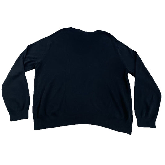 Mens Polo Ralph Lauren Size 2XL Black V Neck Sweater
