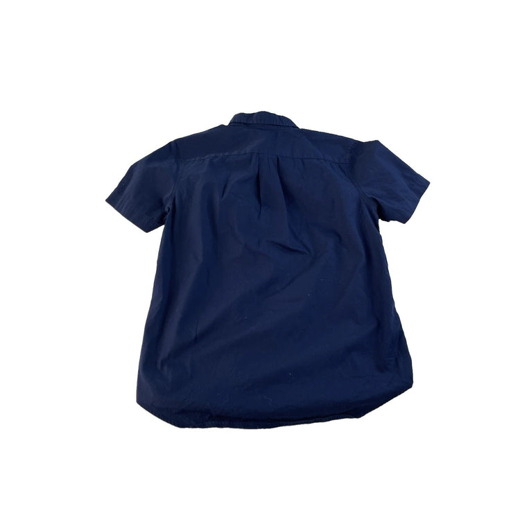 Youth Polo Ralph Lauren Navy Blue Button Down Shirt Size Large