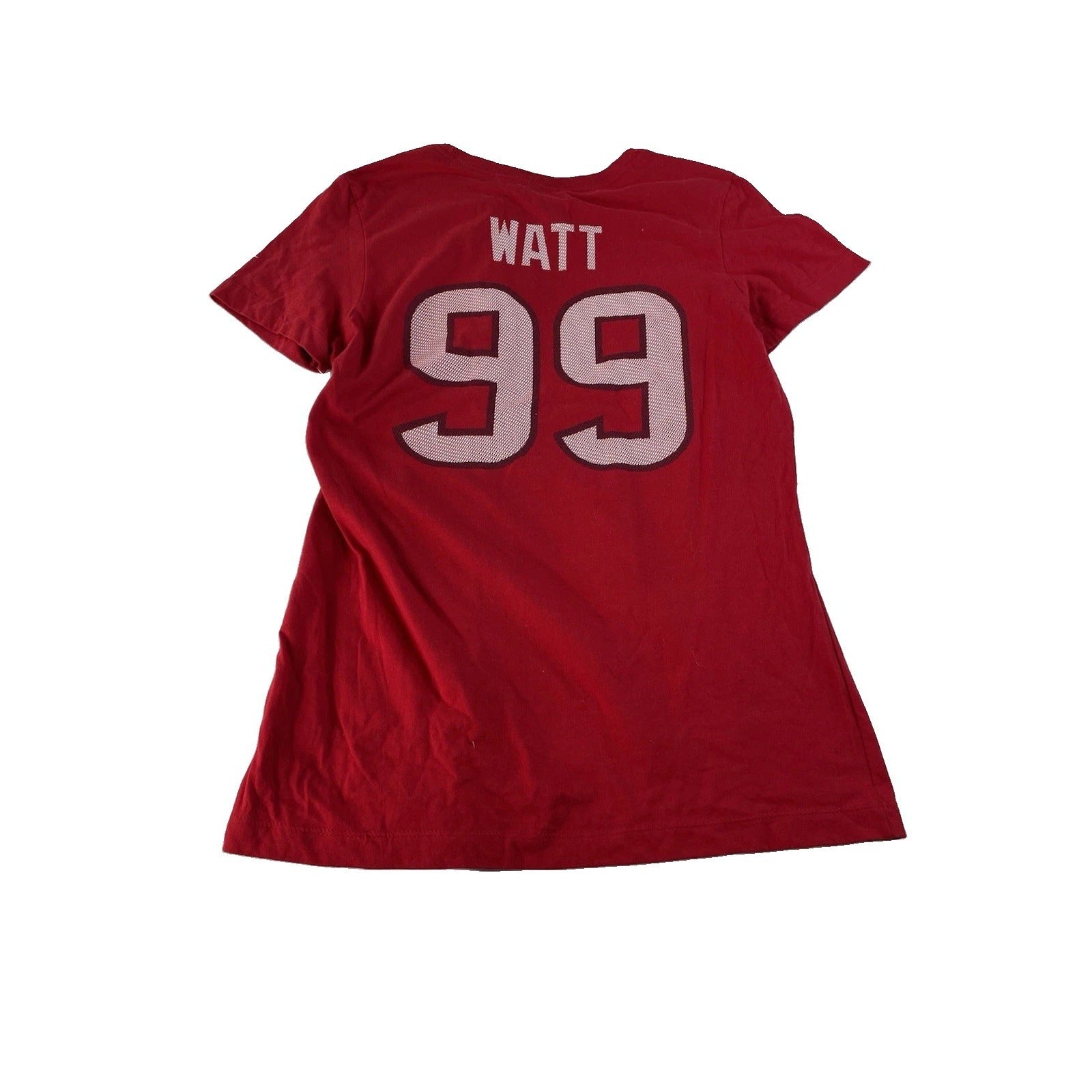 Womens Nike Red Slim Fit 99 Houston Texans T Shirt Size Large