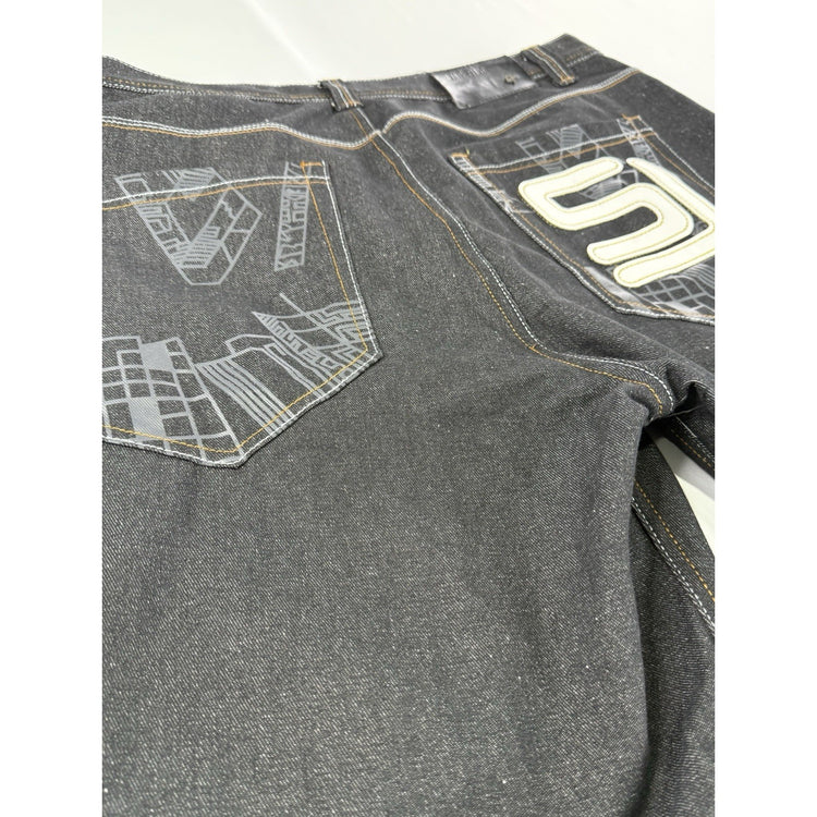 Mens Y2k Game Time Baggy Jorts Size 40