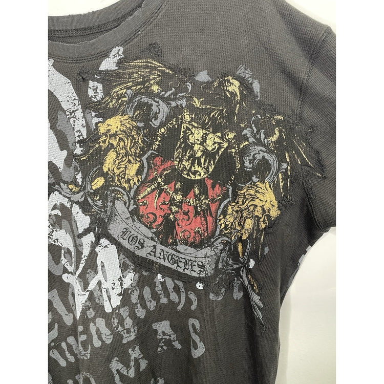 Y2k Mens Monarchy Long Sleeve T-shirt Size Xl