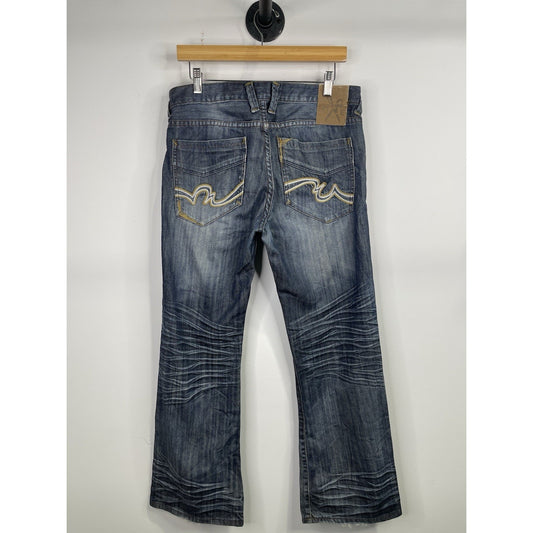 Marc Ecko Mens Bootcut Jeans 32x30