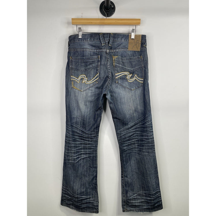 Marc Ecko Mens Bootcut Jeans 32x30
