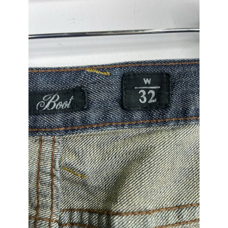 Marc Ecko Mens Bootcut Jeans 32x30