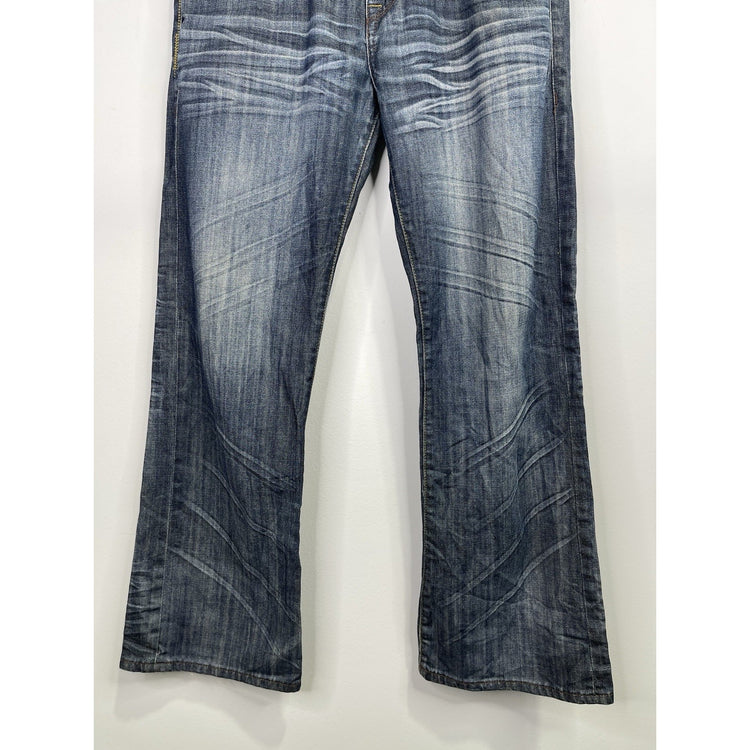 Marc Ecko Mens Bootcut Jeans 32x30