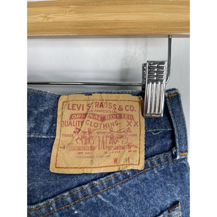 Men’s Vintage Levi Strauss & Co. 507 Blue Jeans 29x36