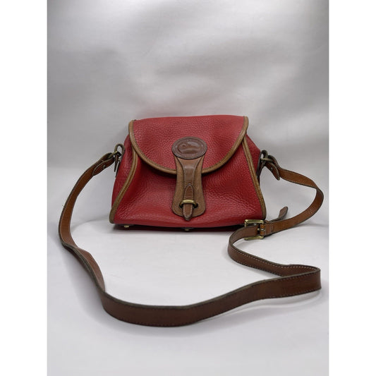 Vintage Dooney & Bourke Medium *RED* Shoulder Bag/Crossbody