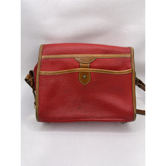Vintage Dooney & Bourke Medium *RED* Shoulder Bag/Crossbody