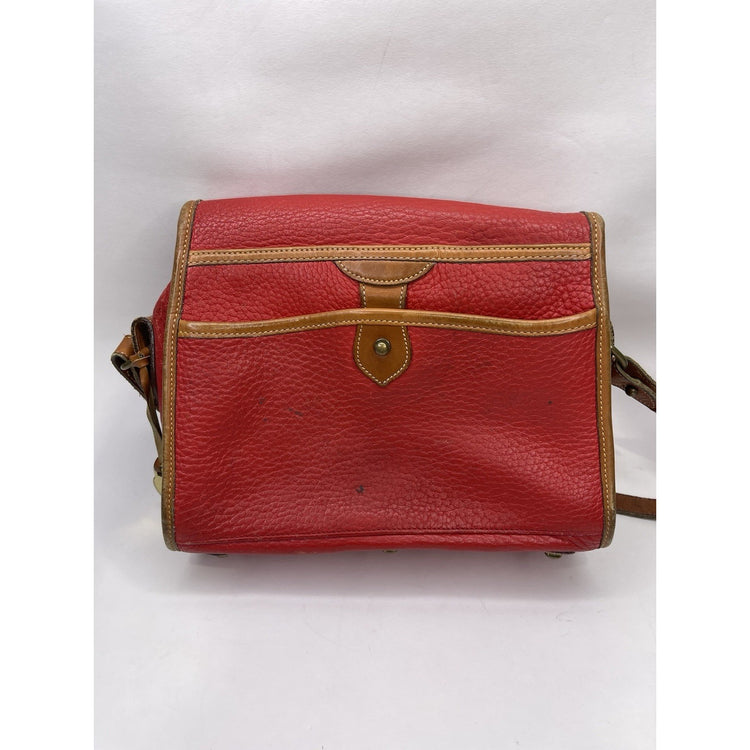 Vintage Dooney & Bourke Medium *RED* Shoulder Bag/Crossbody