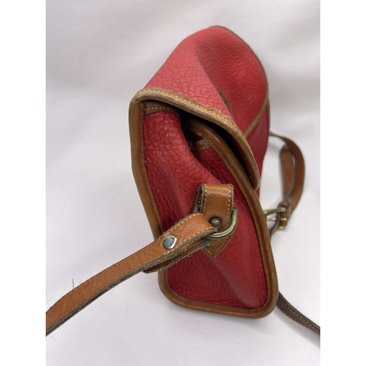 Vintage Dooney & Bourke Medium *RED* Shoulder Bag/Crossbody