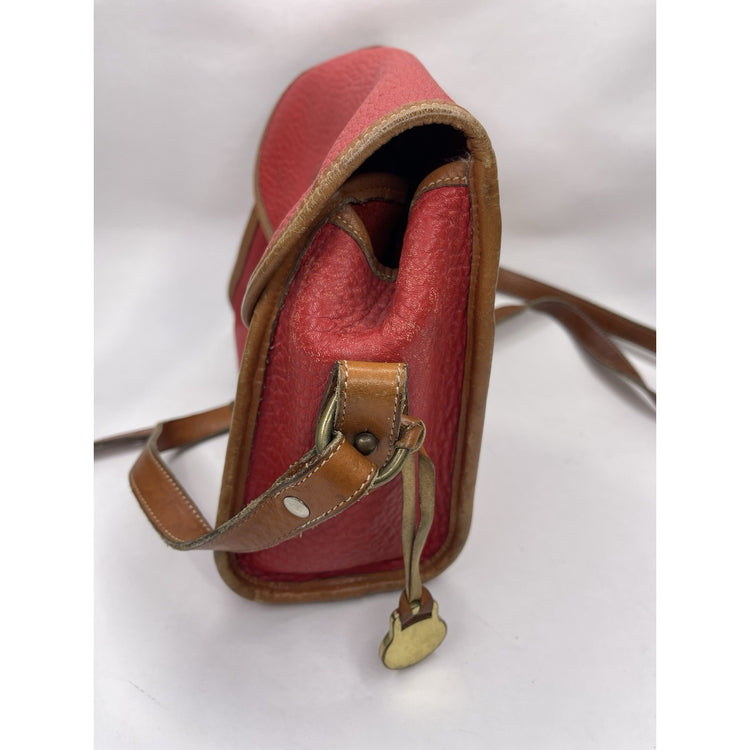 Vintage Dooney & Bourke Medium *RED* Shoulder Bag/Crossbody
