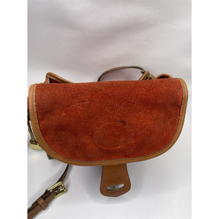 Vintage Dooney & Bourke Medium *RED* Shoulder Bag/Crossbody