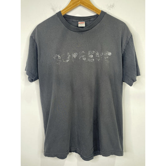 Men’s 2020 Black Supreme “Morph/Keegan Dakkar”  Faded T-Shirt Size Large