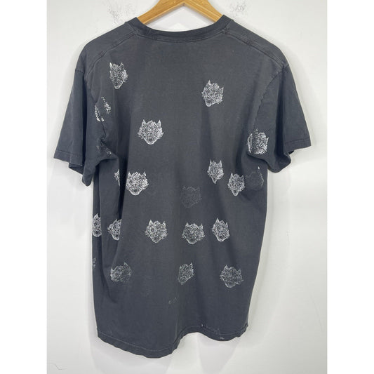 Men’s 2020 Black Supreme “Morph/Keegan Dakkar”  Faded T-Shirt Size Large