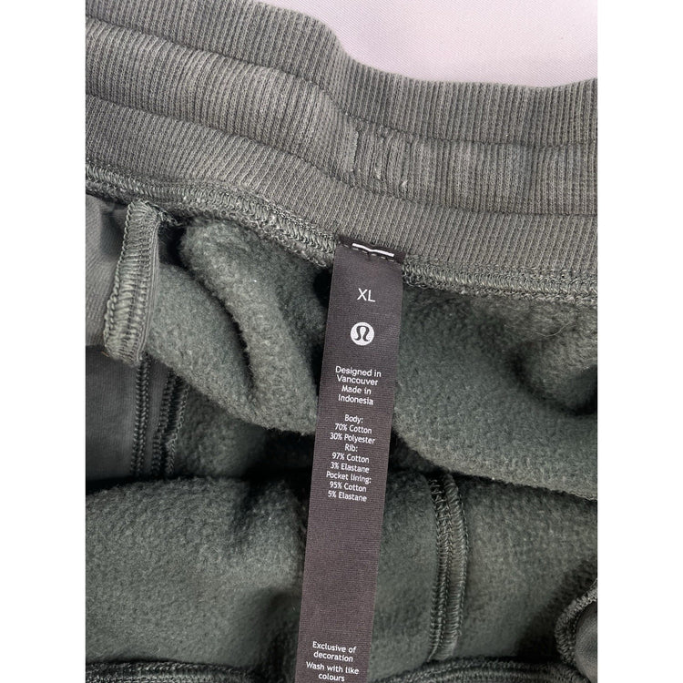 Women's Lululemon Relaxed Fit Athletic Jogger Pants Green Size XL