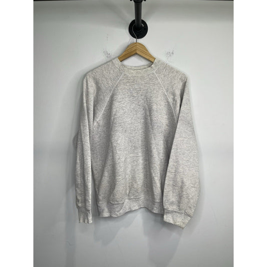 Men’s Vintage Gray Maximum Sweats Tultex Sweatshirt Long Sleeve Sz Large