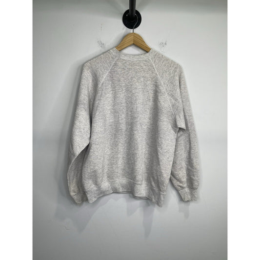 Men’s Vintage Gray Maximum Sweats Tultex Sweatshirt Long Sleeve Sz Large