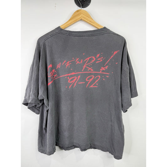 1991 Guns And Roses Tour T-shirt