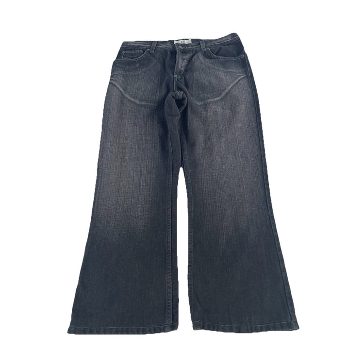 Mens Armani Exchange J101 Black Boot Cut Jeans Size 31X30