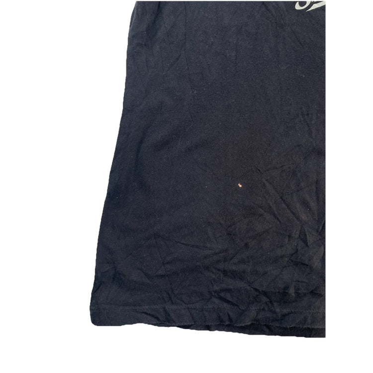 Womens Harley Davidson Black Graphic T-Shirt Size XL
