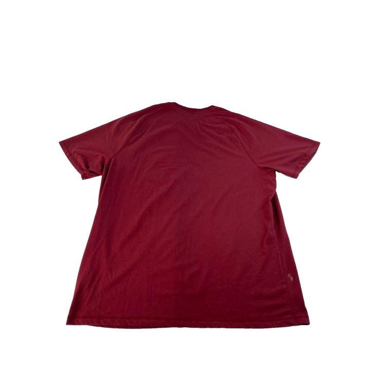 Mens Carhartt Force Relaxed Fit Red/Maroon Pocket T-Shirt Size XL