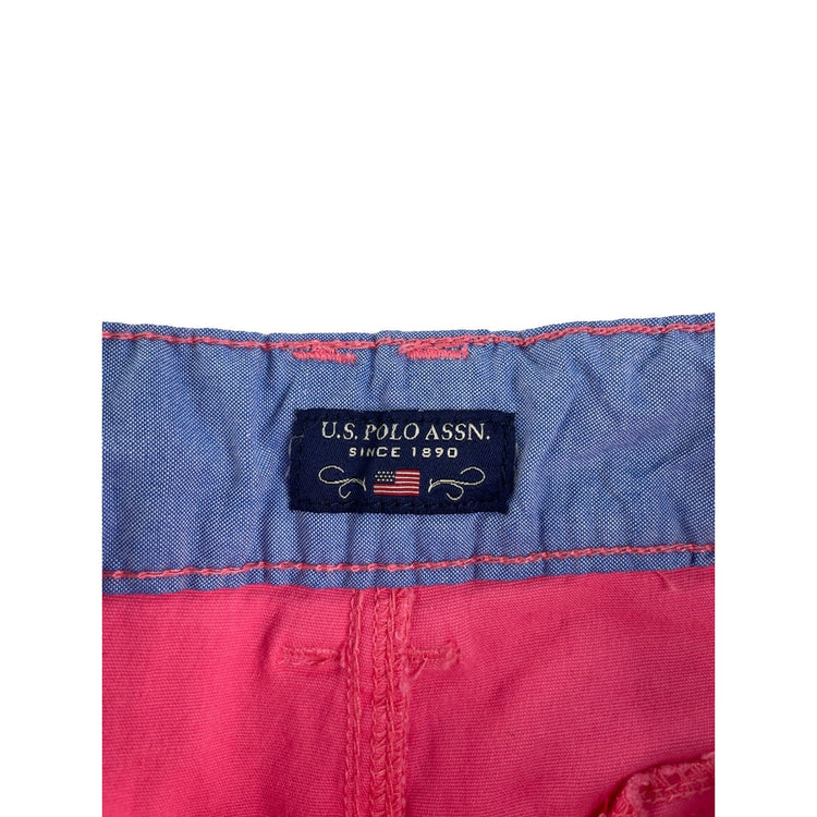 Womens U.S. Polo ASSN. Pink Shorts Size 11/12