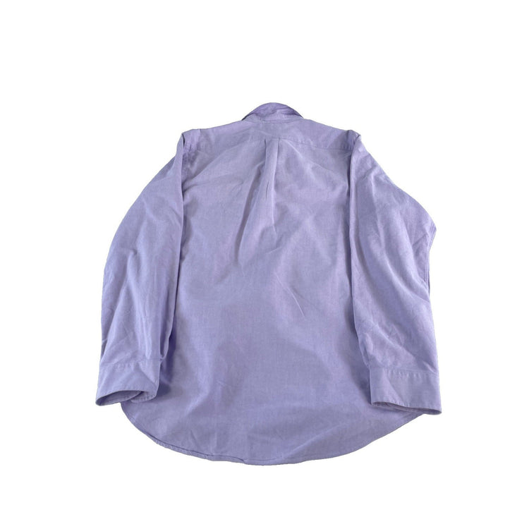 Mens Polo Ralph Lauren Light Purple Button Down Shirt Size Large
