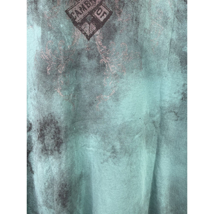 Mens Y2k RAW STATE Turquoise Size 2xl T-shirt